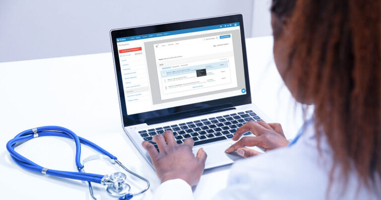 Prescrição eletrônica no atendimento médico