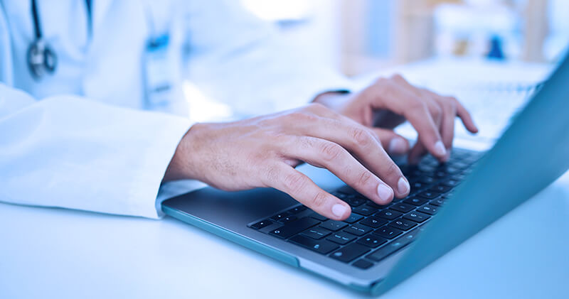 laudo a distancia medica no computador