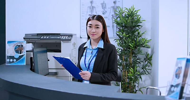 absenteismo de pacientes recepcao 