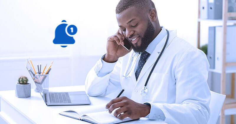 fidelizar pacientes doutor no telefone