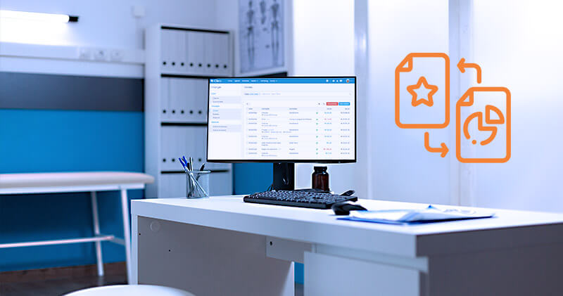 Veja como o PACS pode ajudar profissionais da saúde e clínicas médicas 1 pacs computador com sistema iclinic