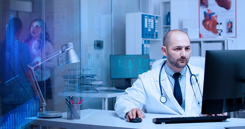controle de qualidade medico pesquisando na internet