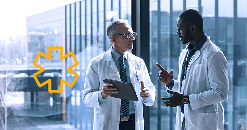 auditoria em saude tablet medico