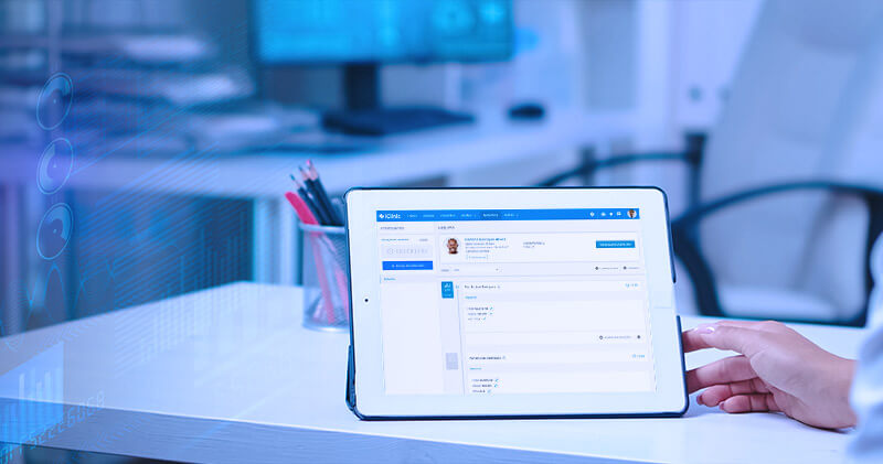 clinica humanizada sistema medico no tablet