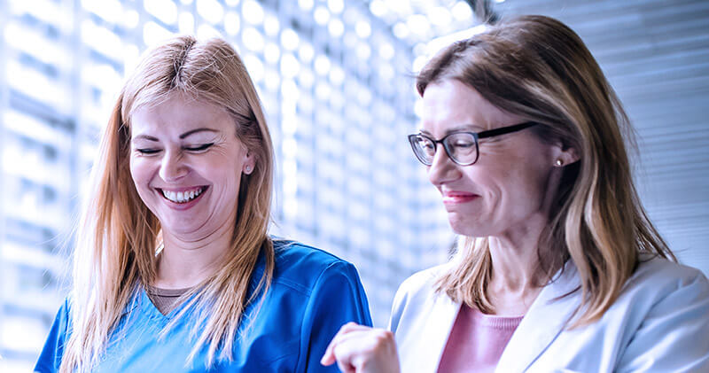 clinica particular e paciente