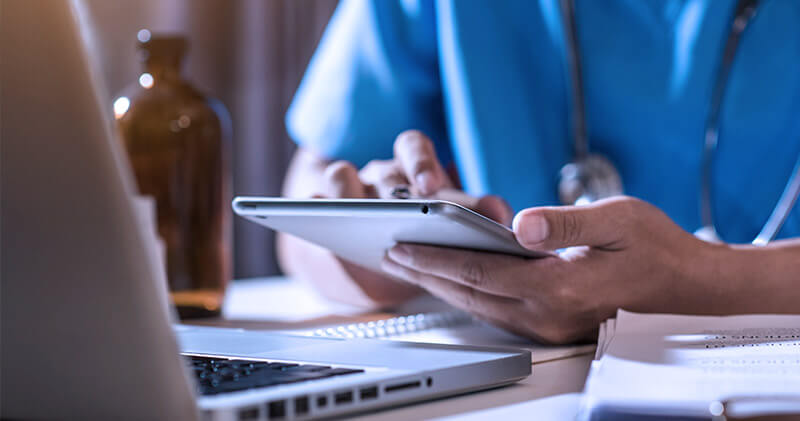 ferramentas de medico tablet medico