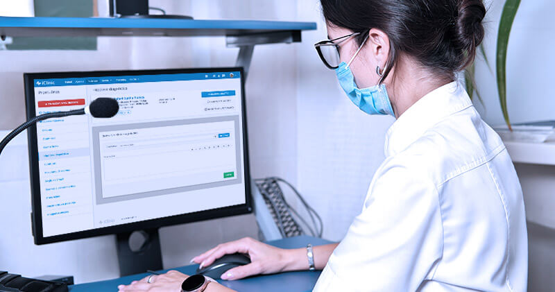 organizador de prontuarios medica cadastrando informacoes