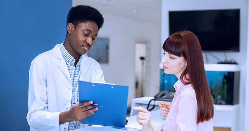 tarefas de uma recepcionista medico e paciente