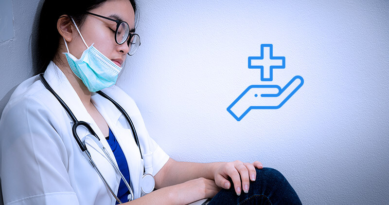 burnout medico medica encostada