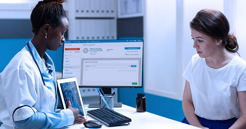 programa para clinicas medica e paciente