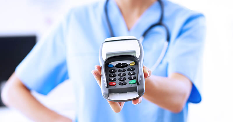 recibo medico maquina de cartao