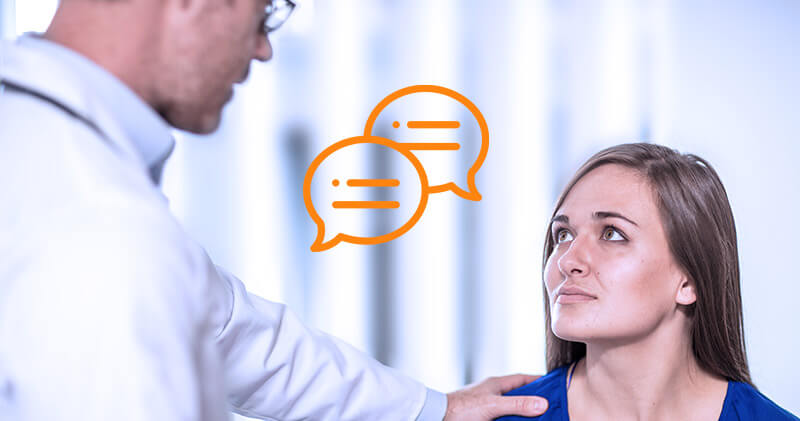 atendente de consultorio medico consulta presencial