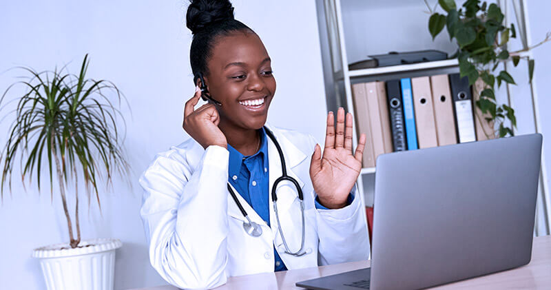 atendente de consultorio medico telemedicina