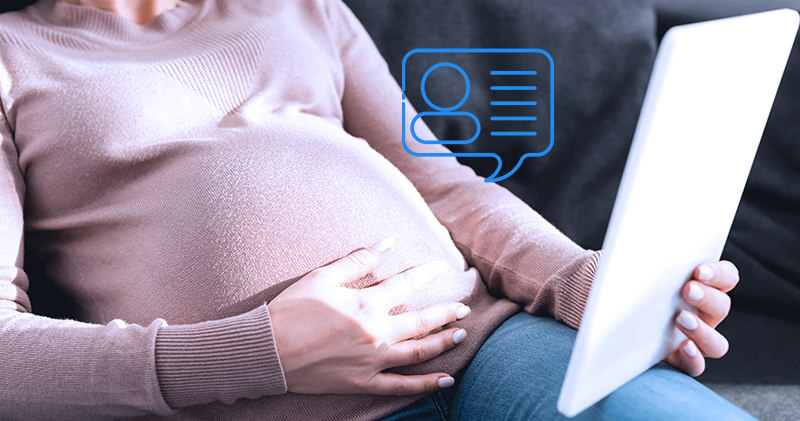 atendente virtual de pacientes gestante