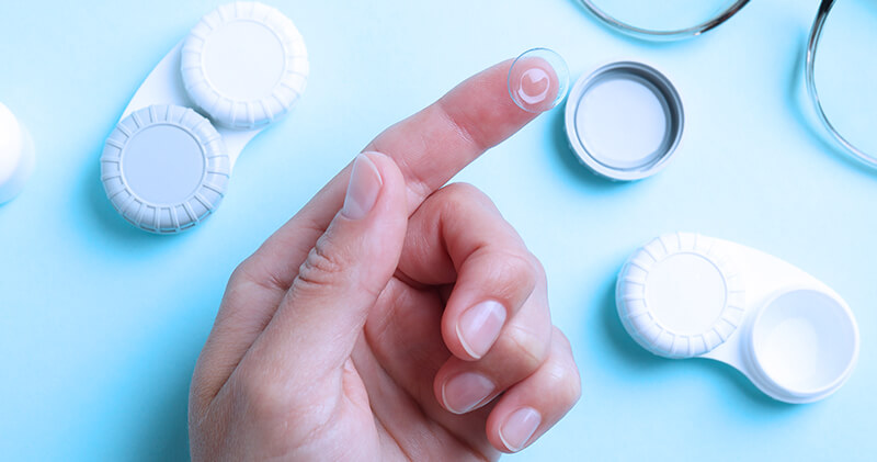 iot na medicina lentes de contato