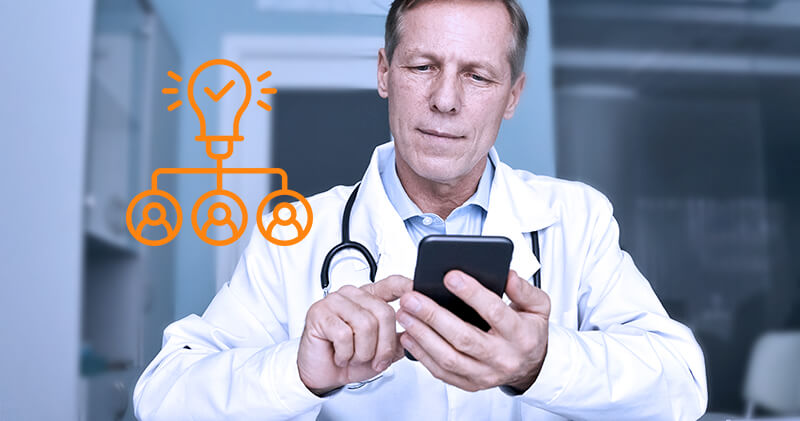 iot na medicina medico no celular