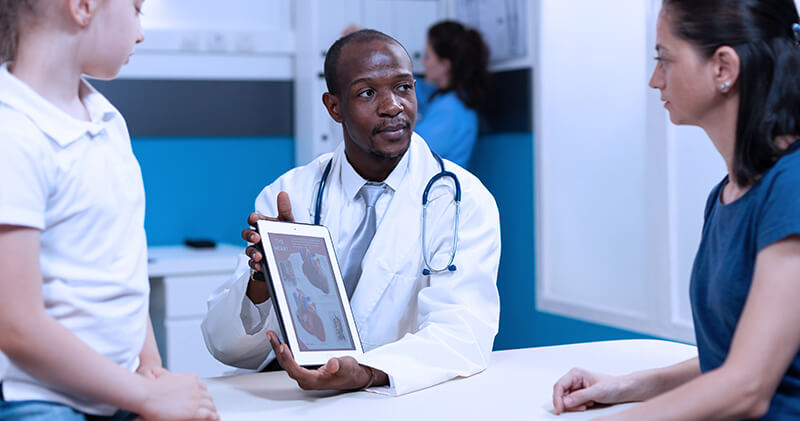 medicina 4.0 profissionais conversando