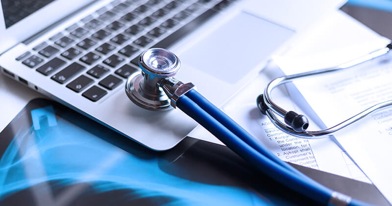 medicina 4.0 teclado de computador