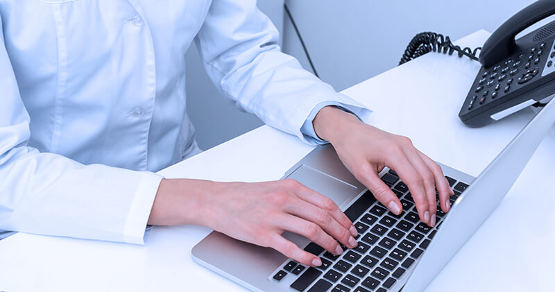 organograma de uma clinica medica computador