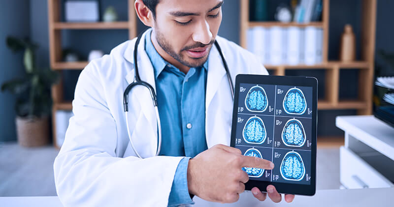 transformacao digital na saude raio x cerebral