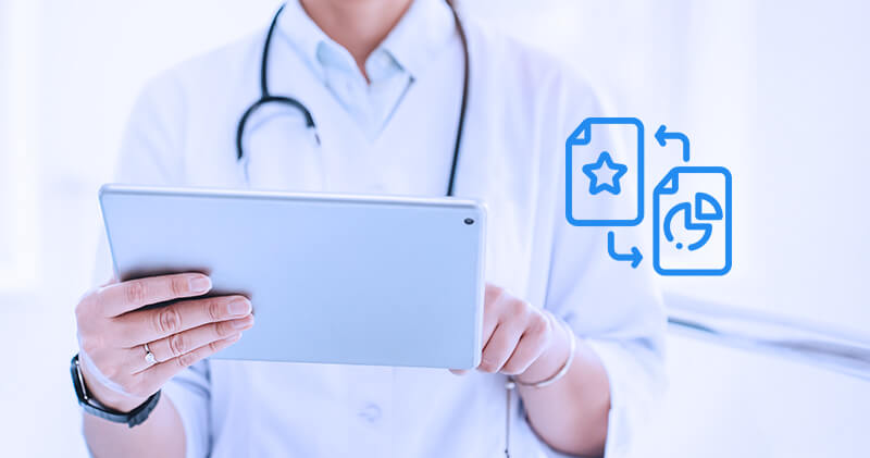 transformacao digital na saude tablet