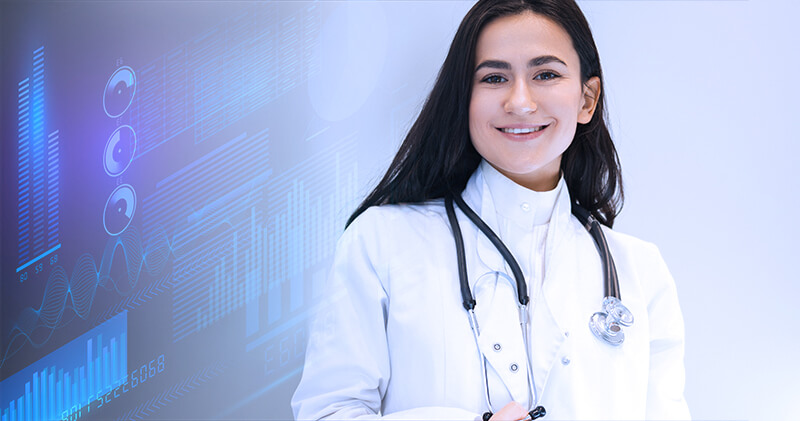 wearables medica sorrindo
