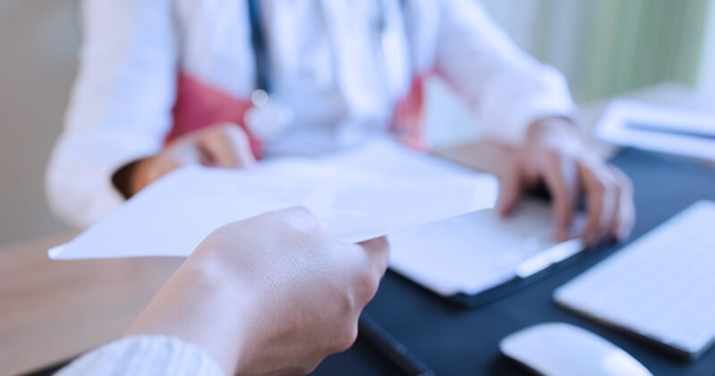 avaliacao de atendimento medico papel