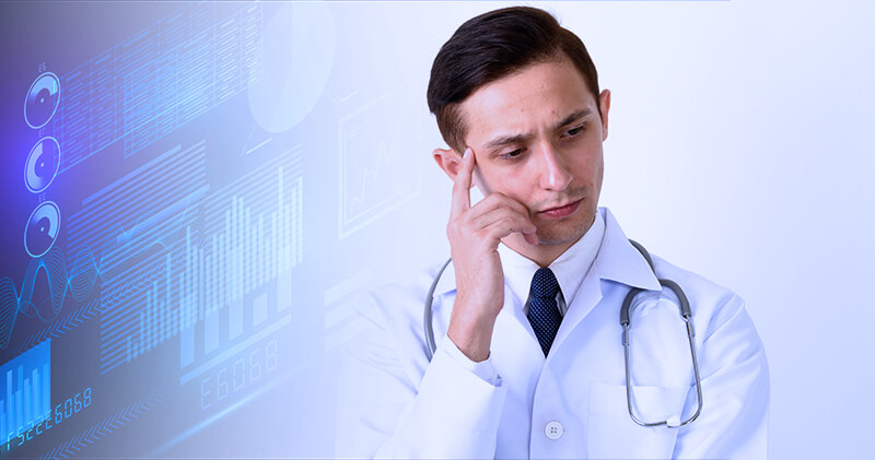 plano de marketing para clinica medica medico pensando