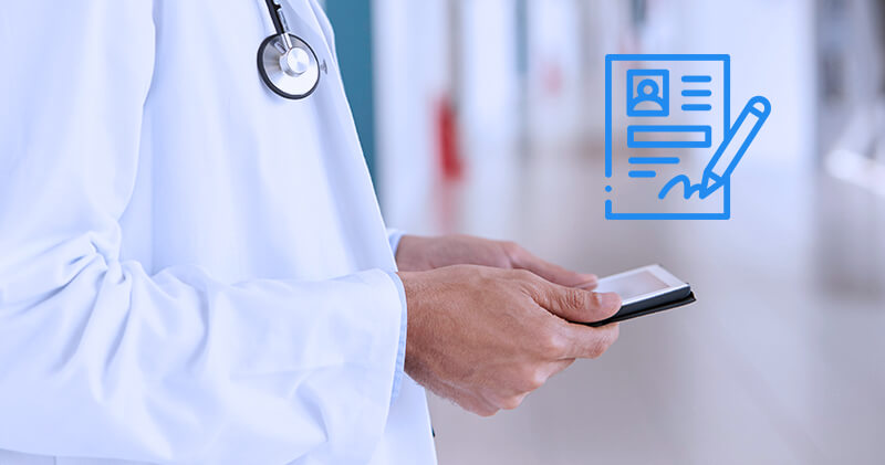 tipo de atestado medico tablet