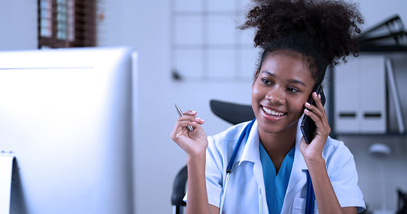marketing para clinicas medica no telefone