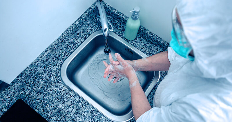 medidas de biossegurança higienizacao de maos