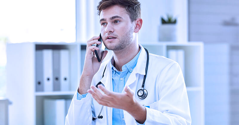 mensagem de cancelamento de consulta medico ao telefone