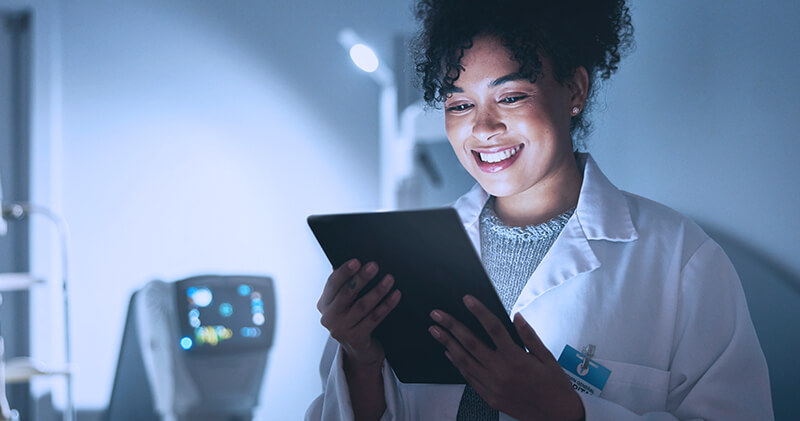 pos atendimento em clinicas medicas tablet