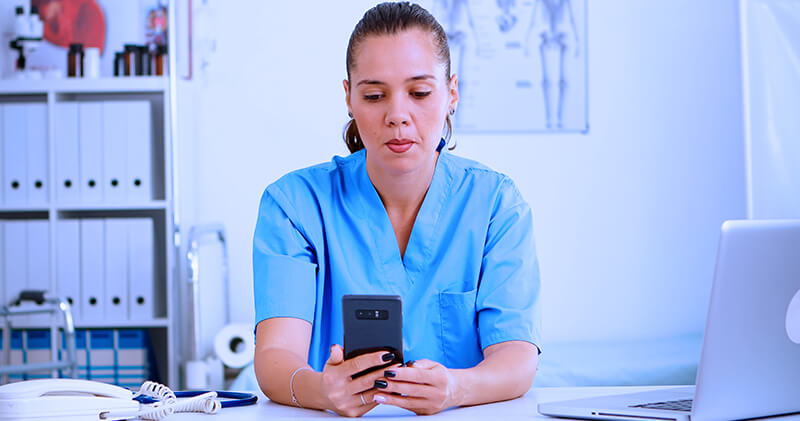 feedback de pacientes medica no celular