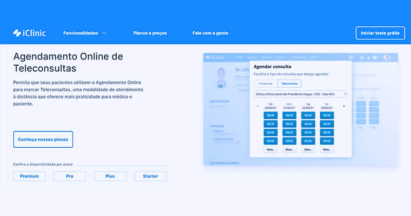 indicadores de desempenho agendamento