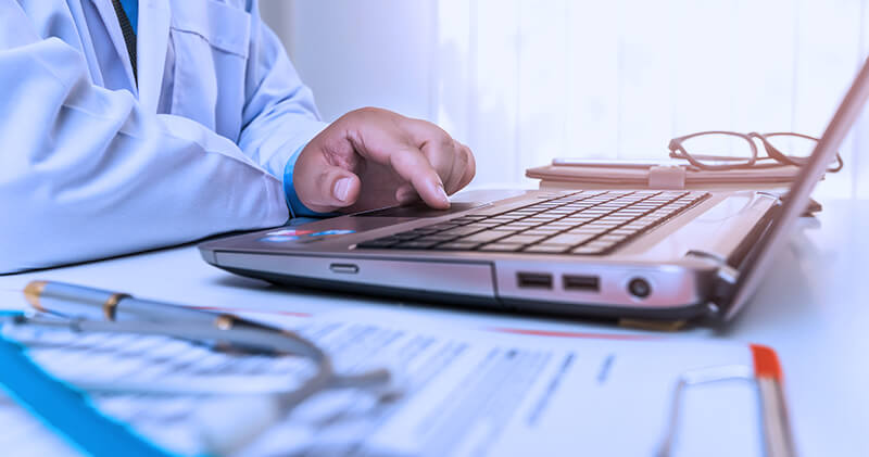 pedido medico computador