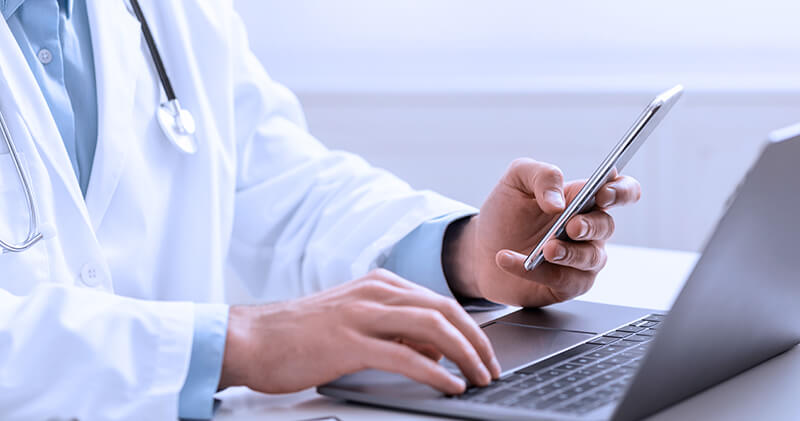 relacao medico e paciente celular