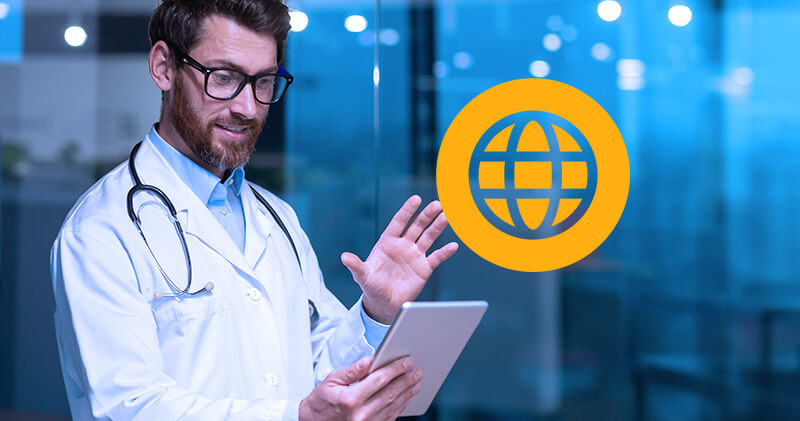 seo para medicos profissional surpreso